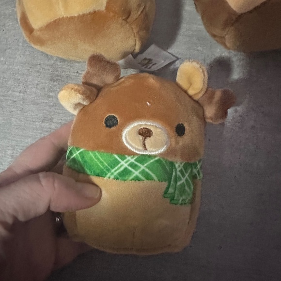 cute small holiday Christmas squishmallows reindeer moose, stocking stuffers - Picture 7 of 7